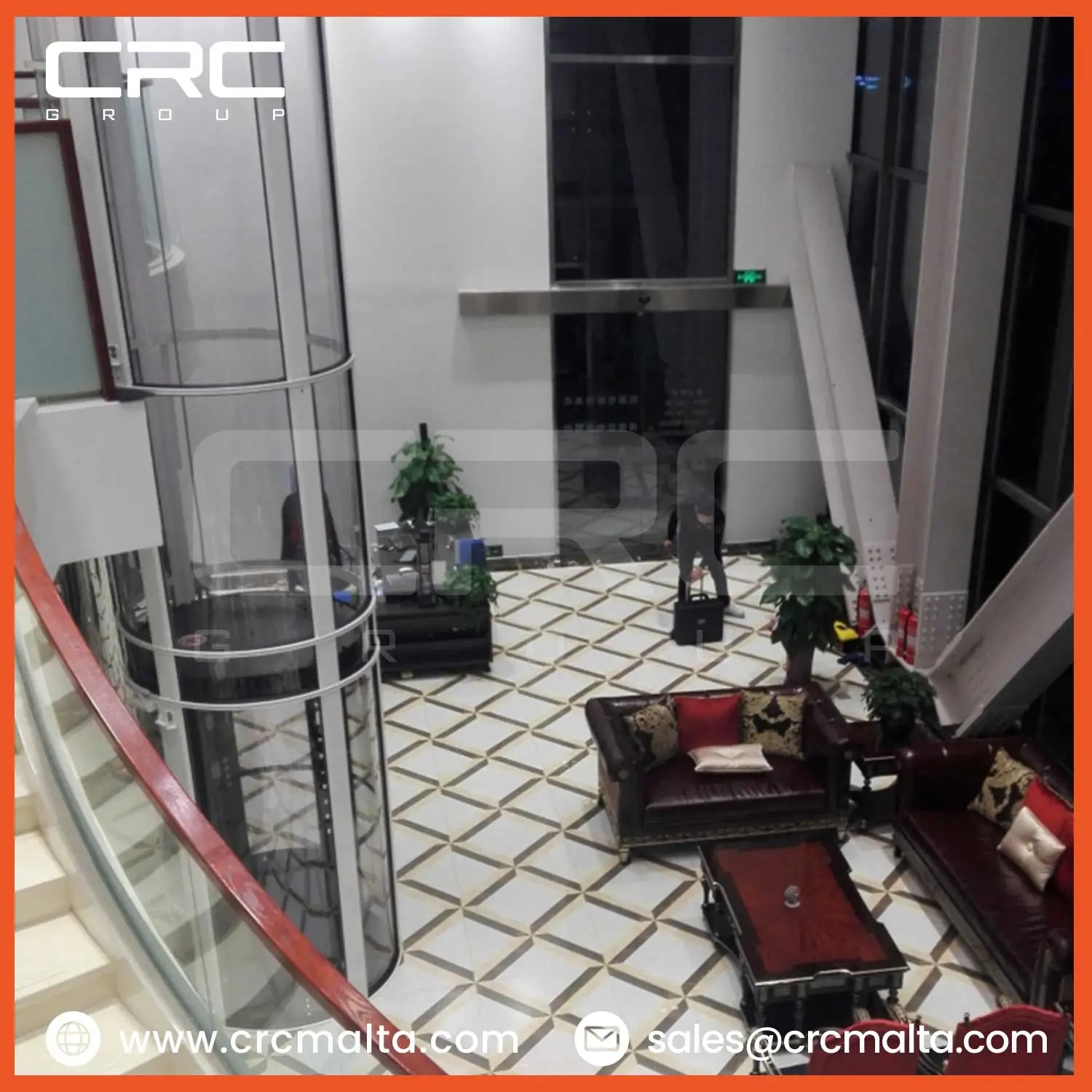 CE certified residential lift in Malta