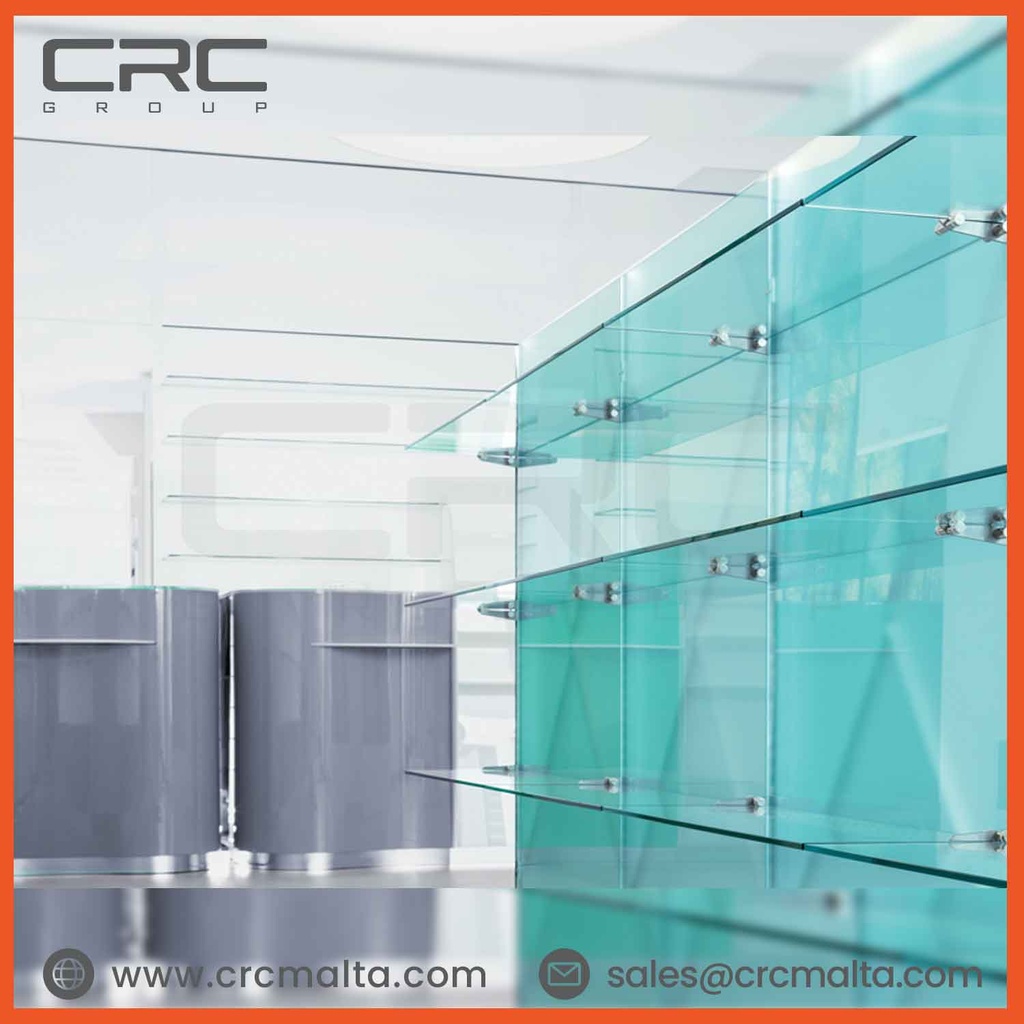CRC Glass Shelves Malta AXON L