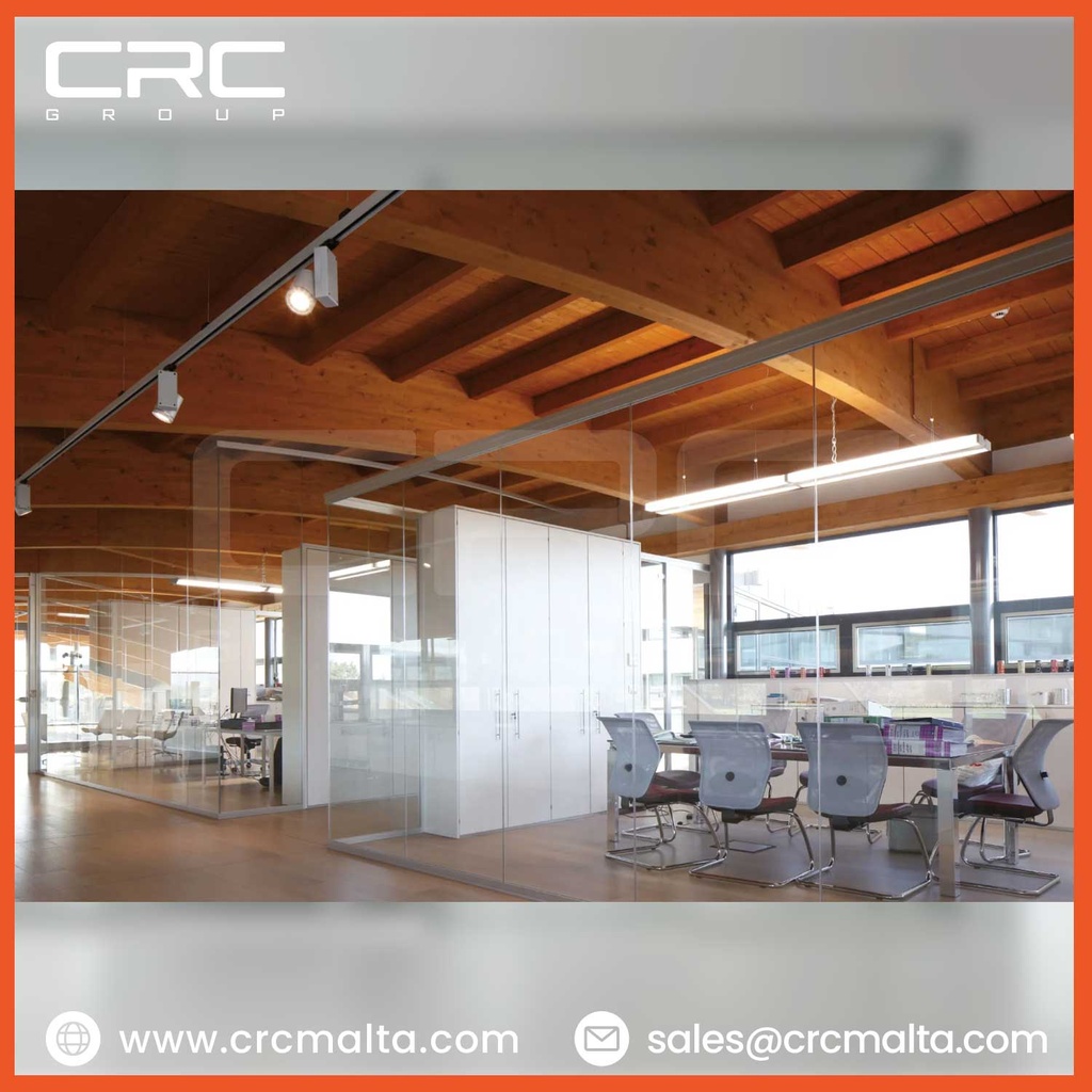 CRC Single Glass Partition