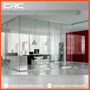 CRC Single Glass Partition