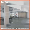 CRC Double Glass Partition Malta - Premium DV