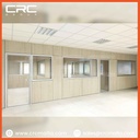 CRC Convex Single Glass Partition in Malta