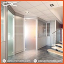 CRC Double Glass Modular Partition in Malta - CONVEX DV
