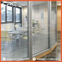 CRC Double Glass Modular Partition in Malta - CONVEX DV