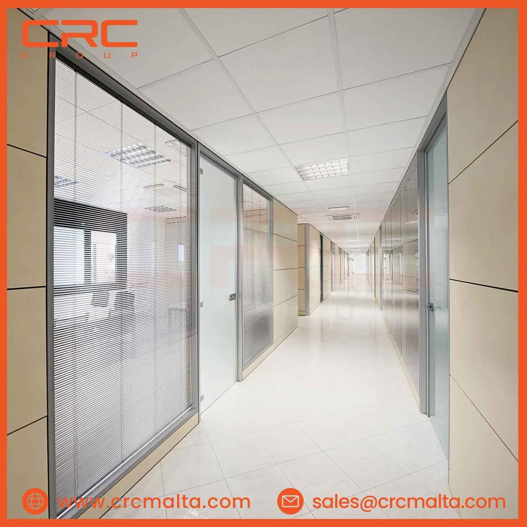 CRC Premium Office Glass Partition - Minimalclas