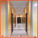 CRC Modular Office Partition – Single Glass with Rounded Profile - Omega