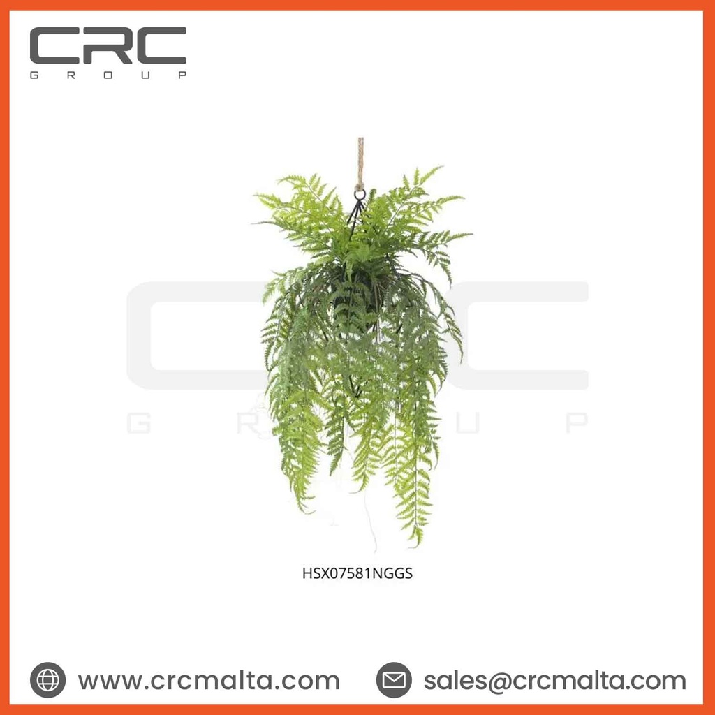 CRC Artificial Hanging Boston Ferns
