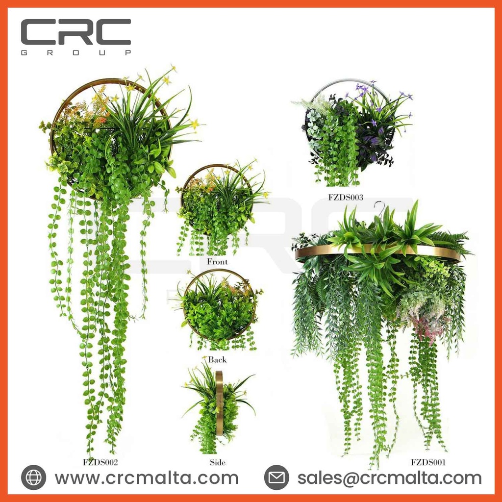 CRC Floral Hoop Decoration