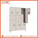 CRC METAL LOCKER - 6 SINGLE COMPARTMENT