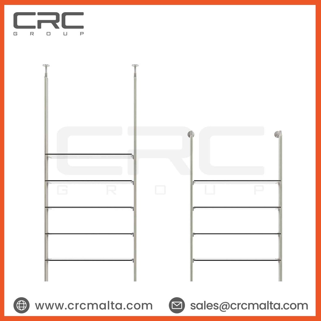 CRC Glass Shelves in Malta AXON B