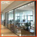 CRC Square Profile Glass Partition Malta - FLY