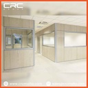 CRC Convex Single Glass Partition in Malta