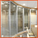 CRC Modular Double Glass  Partition in Malta - CONVEX DV