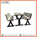 CRC Space Set Table with Benches