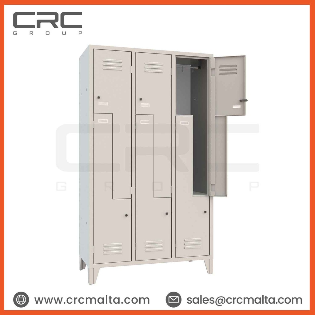 CRC 6 Single Compartment Z Locker