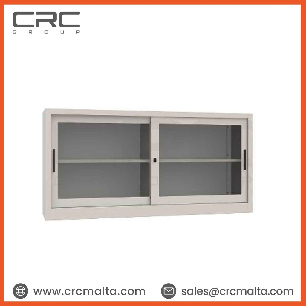 CRC Sliding Door Office Metal Wardrobe 