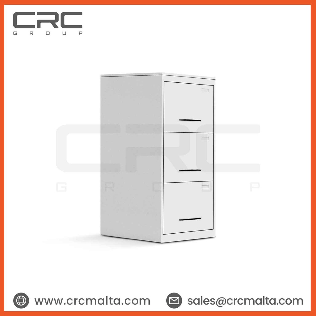 CRC 3 Drawers Filing Cabinet