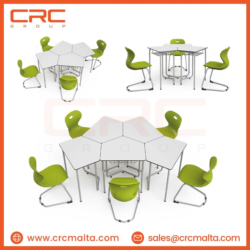 CRC Pentagon School Group Table - D02-1811