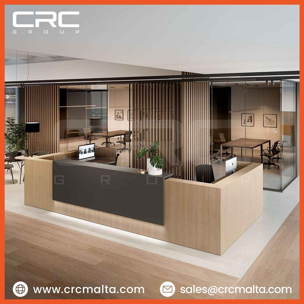 CRC Reception Desk Quad Z2 | CRC