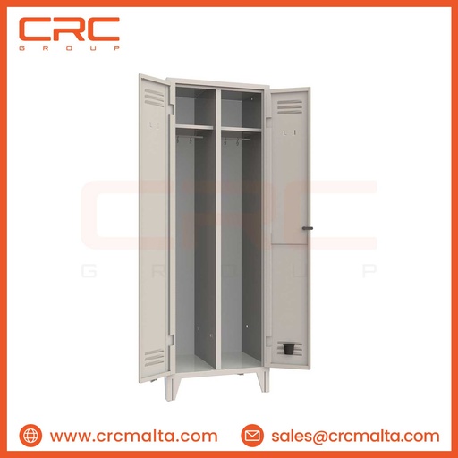 CRC METAL LOCKER - 1 Single Compartment Locker with 2 Columns