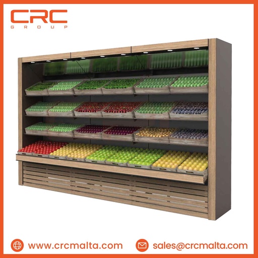 CRC Fruit and Vegetable Wall Shelving