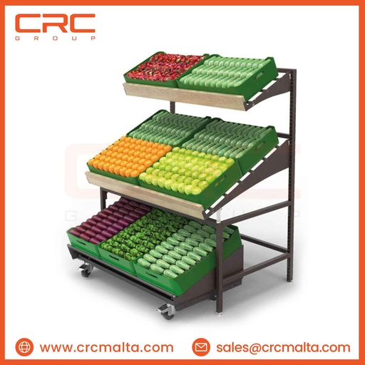 CRC Fruit and Vegetable 2-Level Displayer