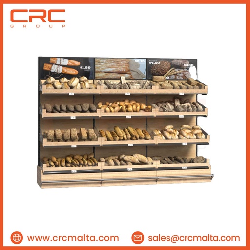 CRC Bakery Display Shelving