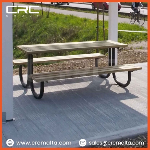 CRC Family Set Table and Bench