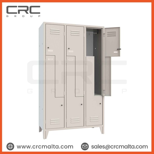 CRC 6 Single Compartment Z Locker