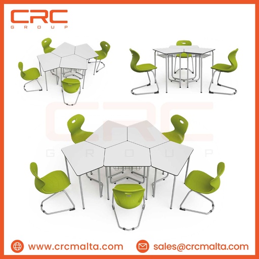 CRC Pentagon School Group Table - D02-1811